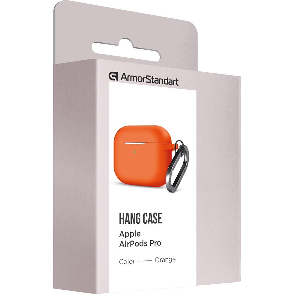 Замовити Чохол для навушників ARMORSTANDART Apple Airpods Pro Orange (ARM56065)