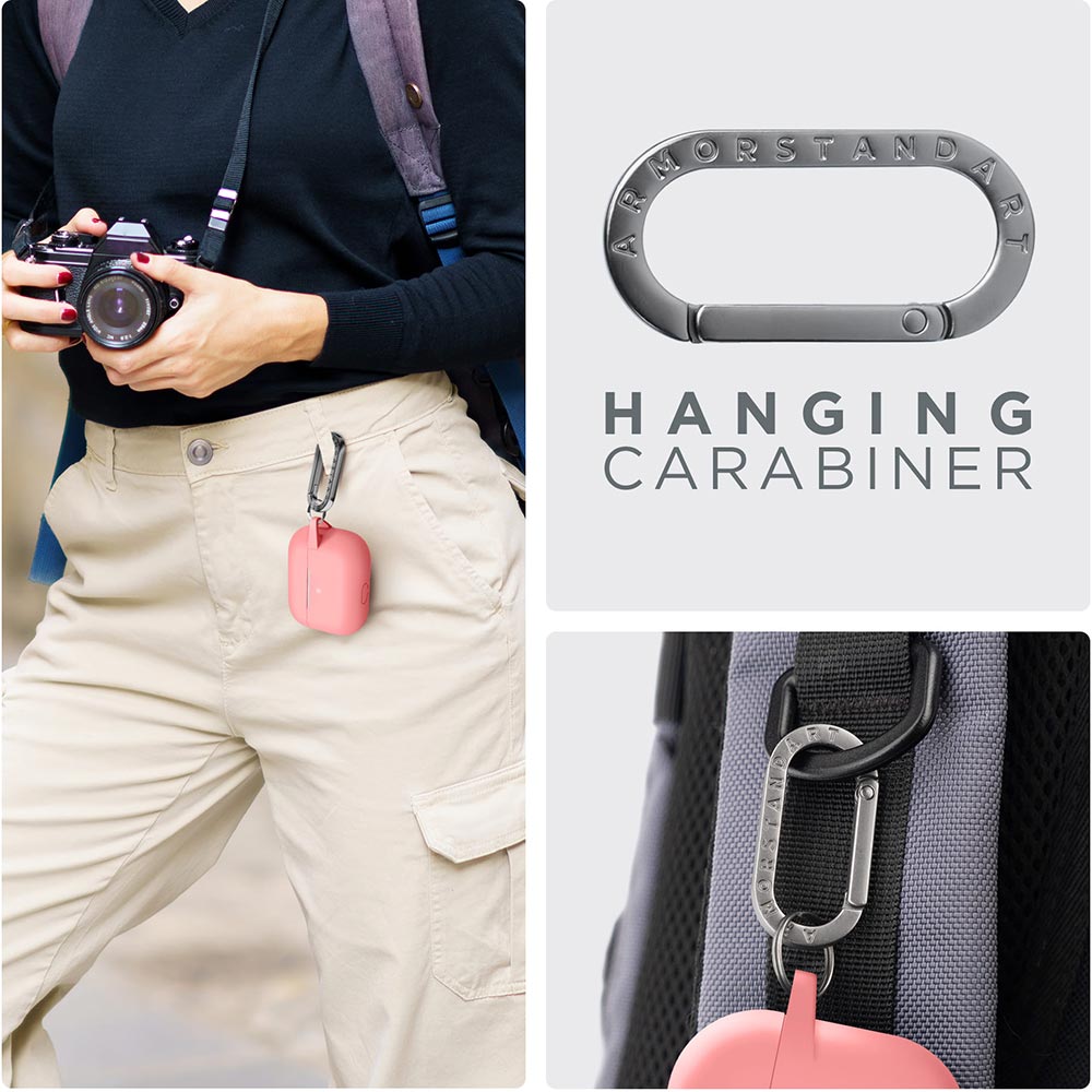 Внешний вид Чехол для наушников ARMORSTANDART Apple AirPods Pro Pink (ARM56054)