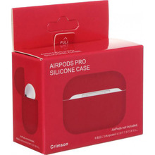 Чехол для наушников ARMORSTANDART для Apple AirPods Pro Crimson Red (ARM55964)