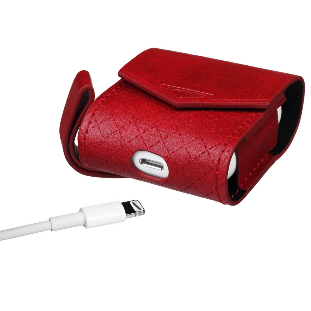 Чехол для наушников BECOVER для Apple AirPods IPH1436 Red (702343) Тип чехол для наушников