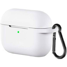 Чехол для наушников BECOVER Silicon для Apple AirPods Pro White (704491)