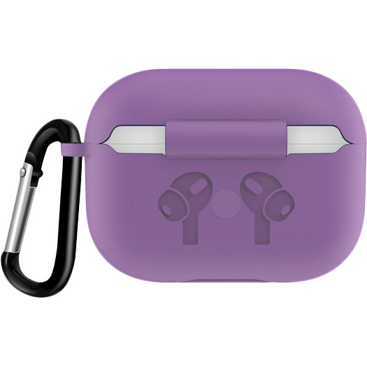 Чохол для навушників BECOVER Silicon Protection Apple AirPods Pro Light Purple (704499) Сумісність за моделлю Apple AirPods Pro