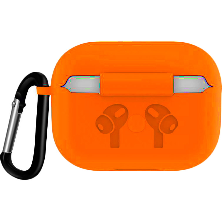 Чехол для наушников BECOVER Silicon Protection для Apple AirPods Pro Orange (704500) Совместимость по модели Apple AirPods Pro