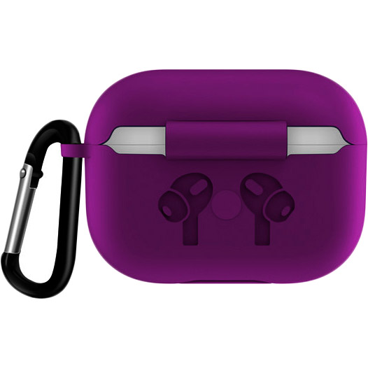 Чехол для наушников BECOVER Silicon Protection для Apple AirPods Pro Purple (704502) Совместимость по модели Apple AirPods Pro