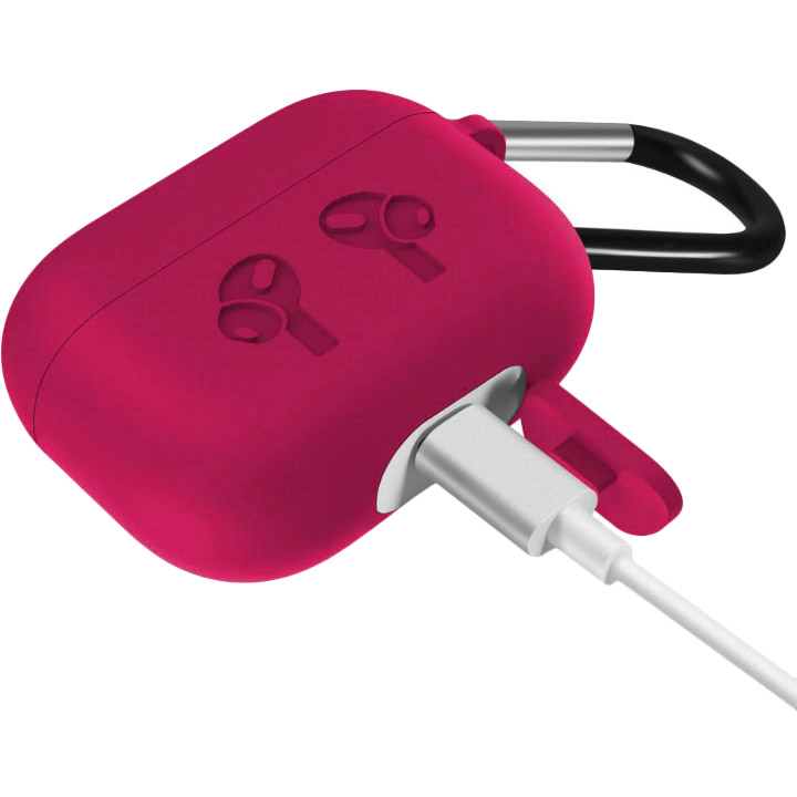 Чохол для навушників BECOVER Silicon Protection для Apple AirPods Pro Rose Red (704504) Тип чохол для навушників