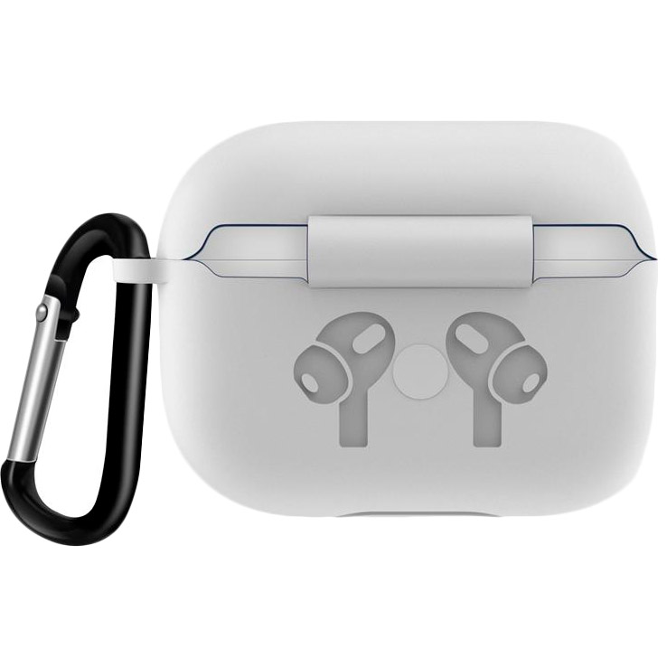 Чехол для наушников BECOVER Silicon Protection для Apple AirPods Pro White (704505) Совместимость по модели Apple AirPods Pro