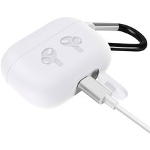 Чехол для наушников BECOVER Silicon Protection для Apple AirPods Pro White (704505)