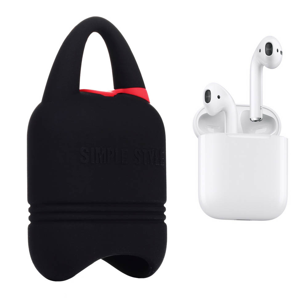 becover  Apple AirPods IPH1430 Black (702346)