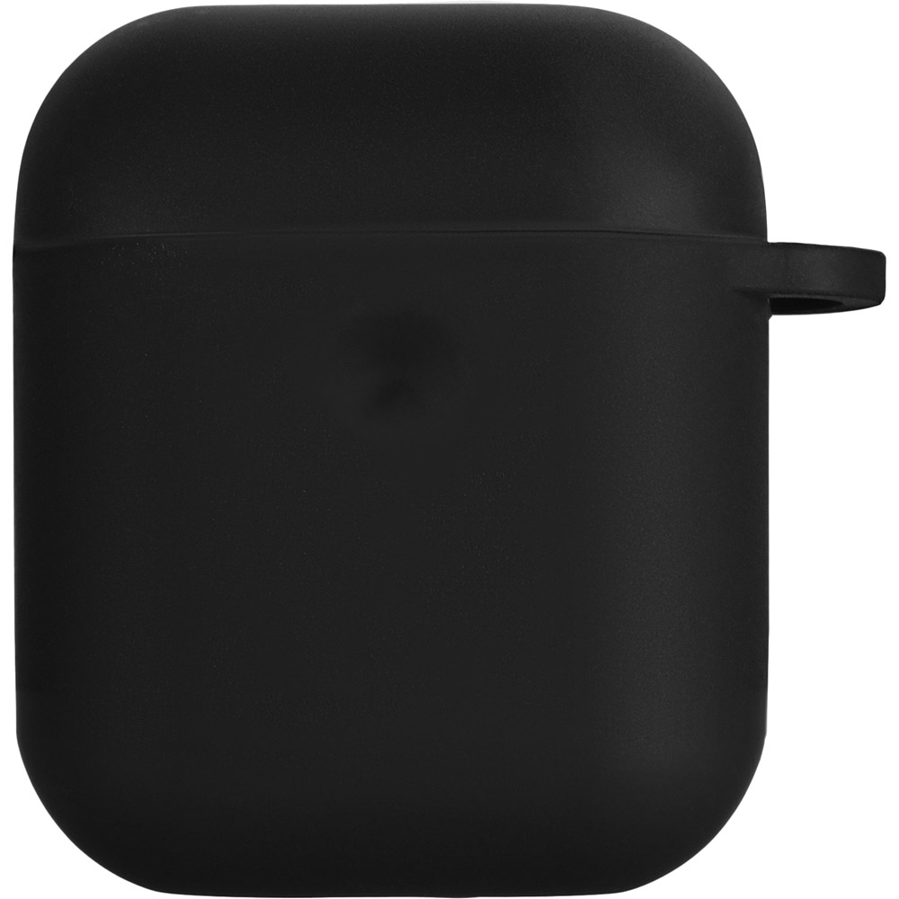 

Чехол 2E Pure Color Silicone для Apple AirPods Black (2E-AIR-PODS-IBPCS-3-BK), Apple AirPods, Silicone, Black