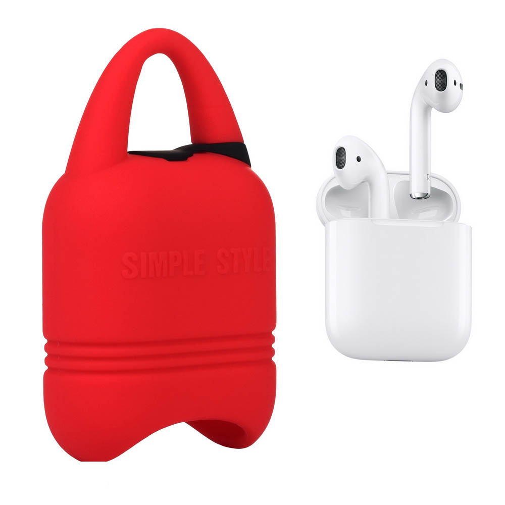 becover  Apple AirPods IPH1430 Red (702347)