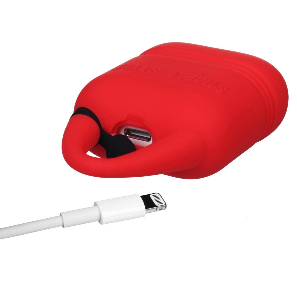 Чехол для наушников BECOVER для Apple AirPods IPH1430 Red (702347) Тип чехол для наушников