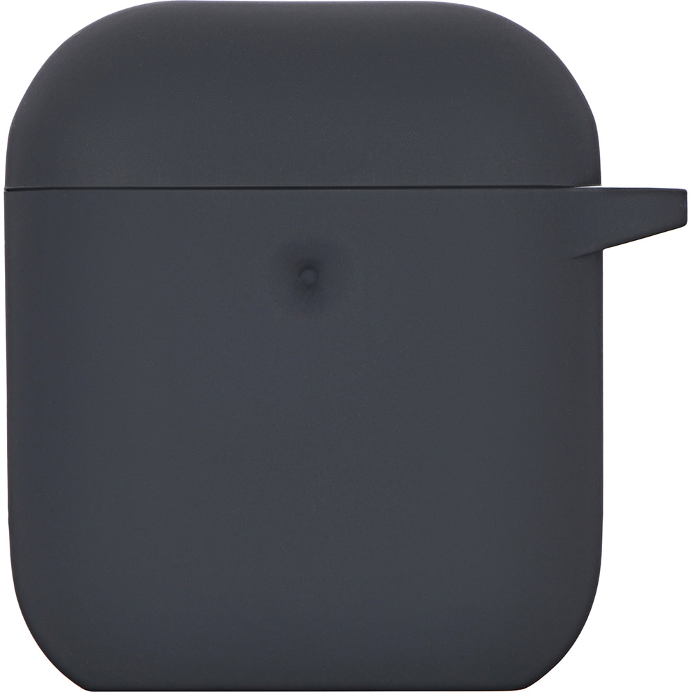 

Чехол 2E Pure Color Silicone для Apple AirPods Carbon Gray (2E-AIR-PODS-IBPCS-3-CGR), Apple AirPods, Silicone, Carbon Gray