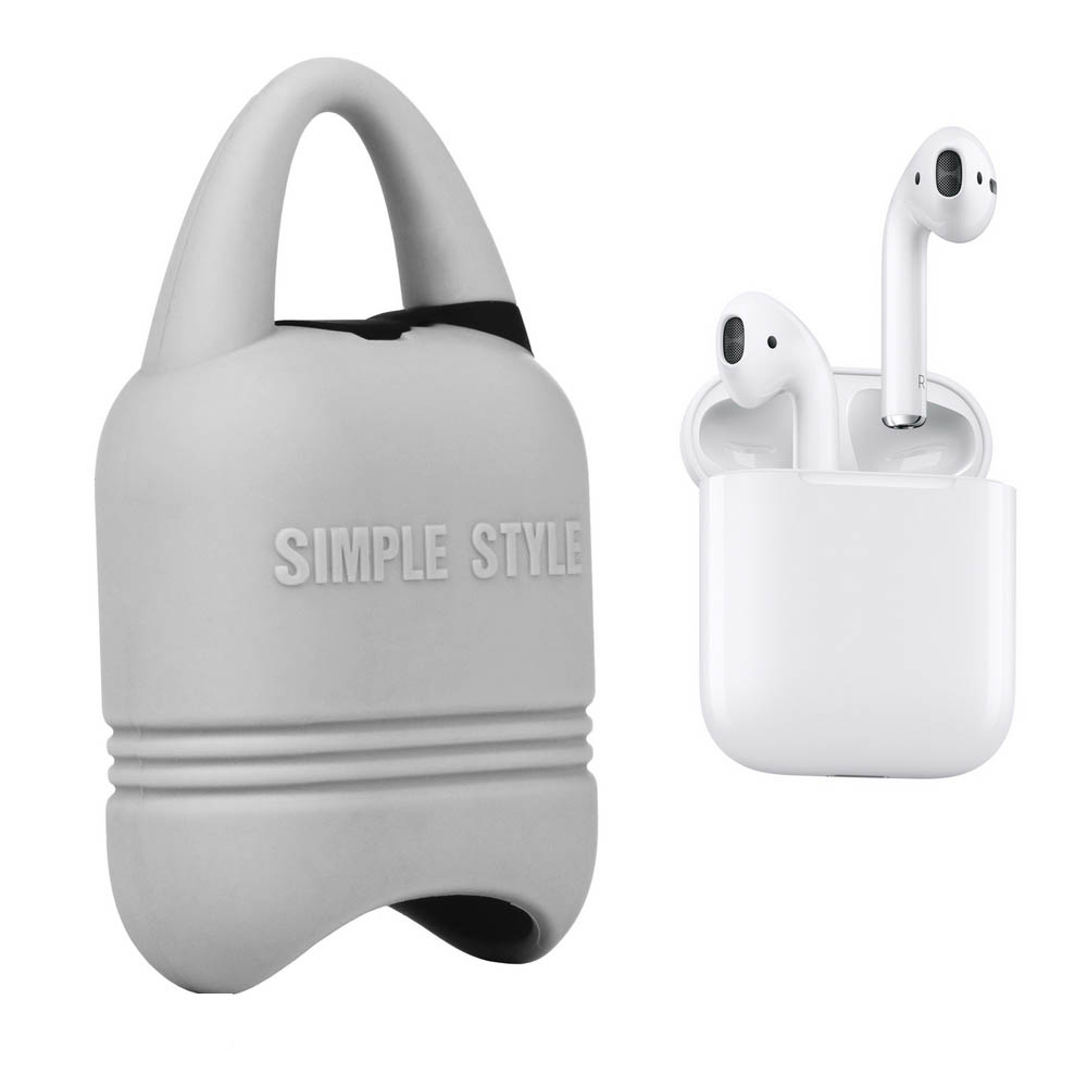 becover  Apple AirPods IPH1430 Gray (702348)
