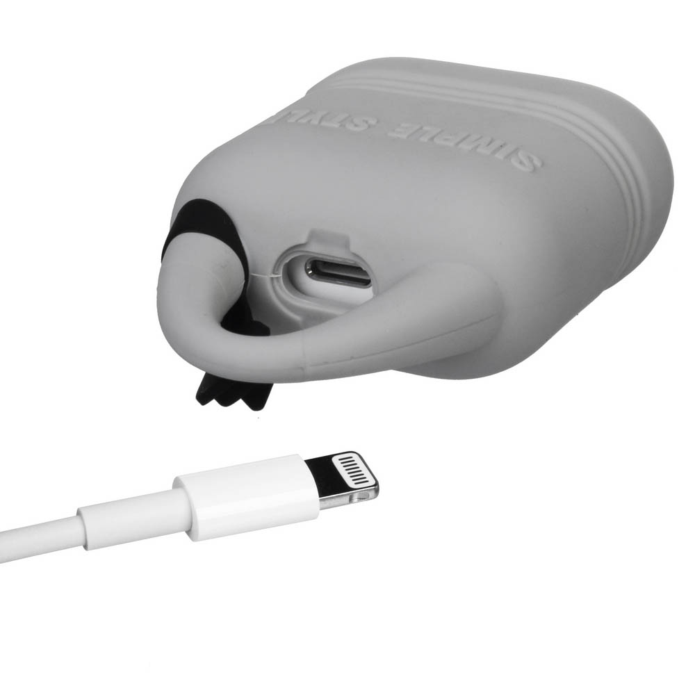 Чохол для навушників BECOVER для Apple AirPods IPH1430 Gray (702348) Тип чохол для навушників