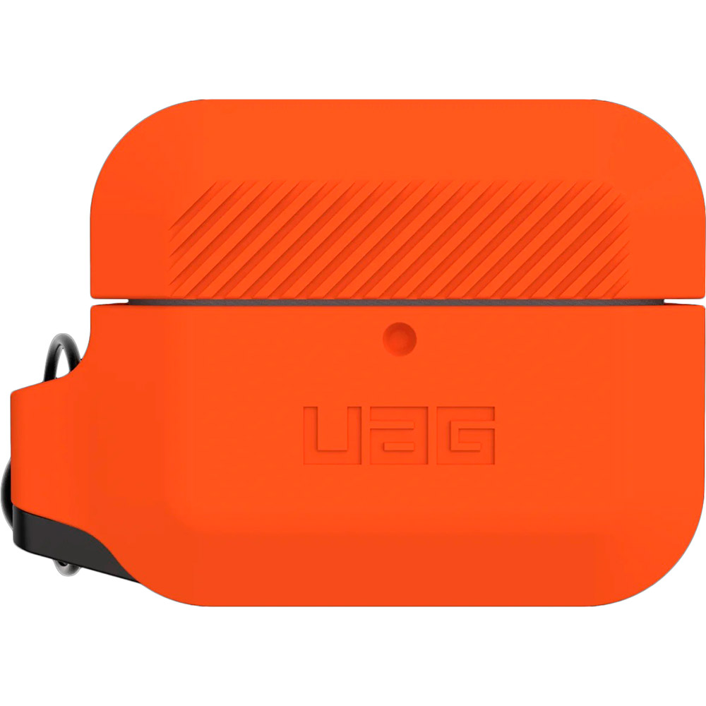 

Чехол UAG Silicone для Apple AirPods Pro Orange/Black (10225K119740), Airpods Pro Silicone, Orange/Black