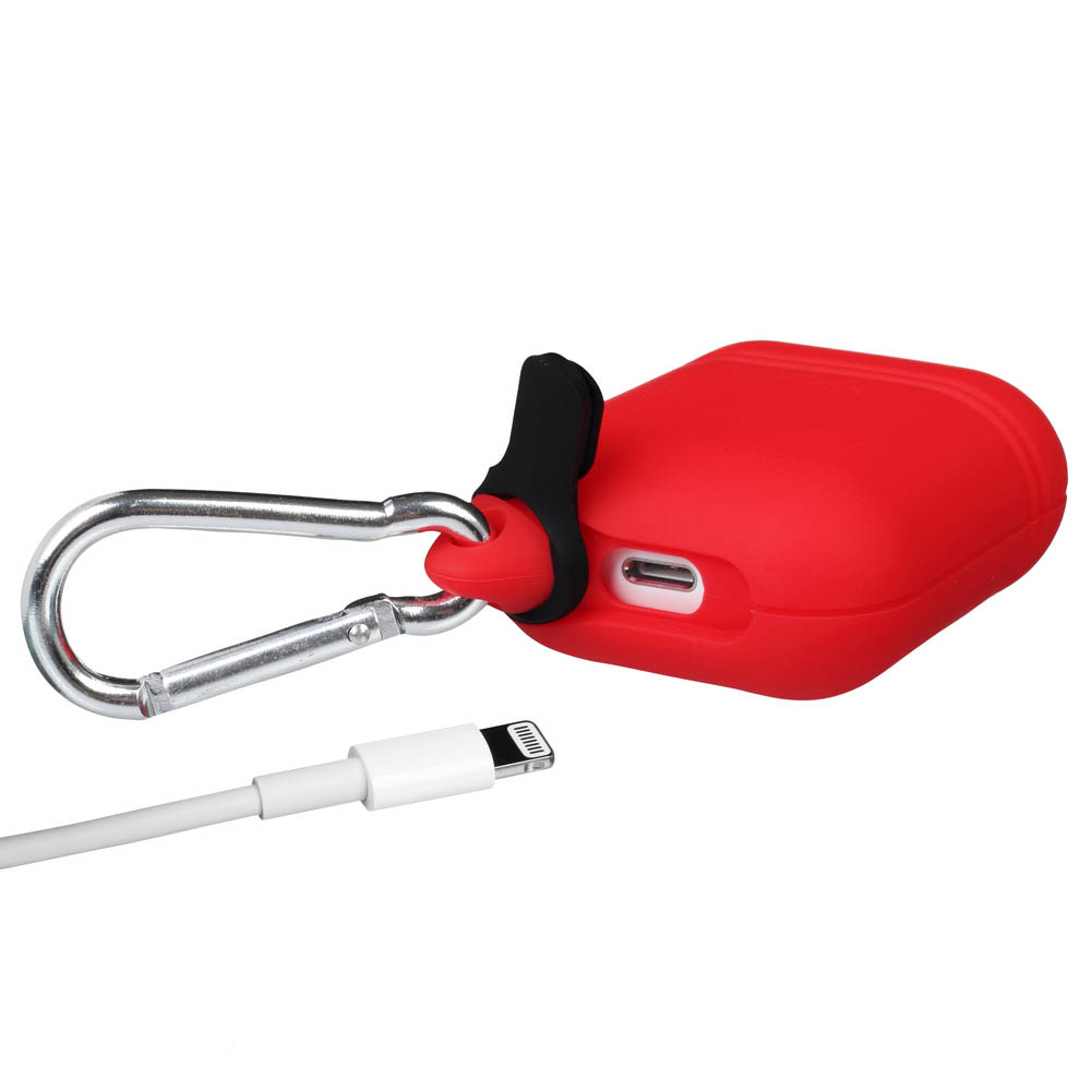 Чехол для наушников BECOVER для Apple AirPods IPH1421 Red (702356) Совместимость по модели Apple AirPods