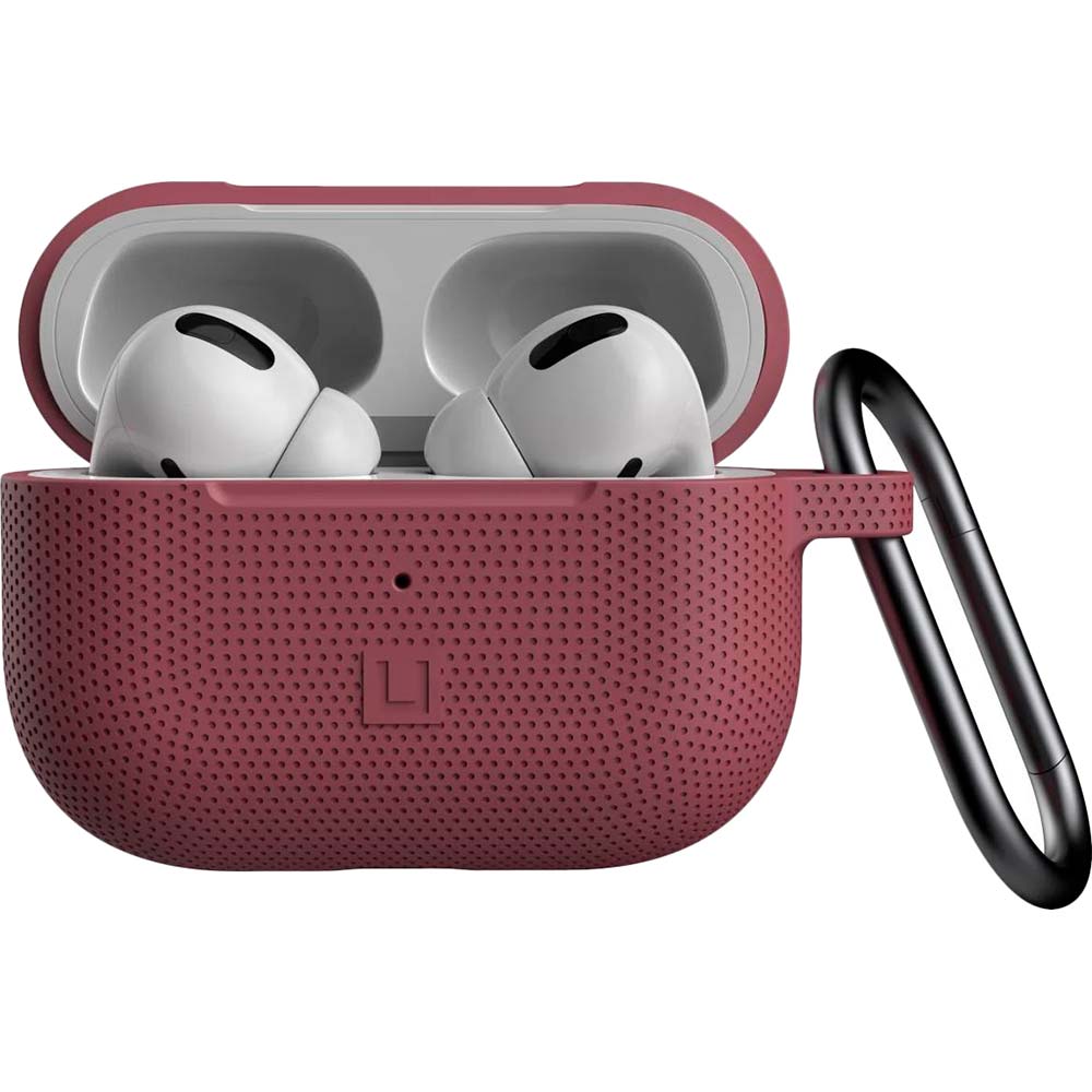 

Чехол UAG [U] Apple Airpods Pro DOT Silicone Aubergine (10251K314747), Чохол [U] Apple Airpods Pro DOT Silicone Aubergine