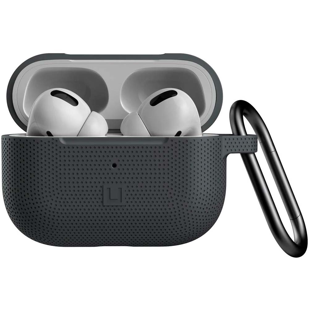 

Чехол UAG [U] Apple Airpods Pro DOT Silicone Black (10251K314040), Чохол [U] Apple Airpods Pro DOT Silicone Black
