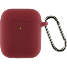 Чехол для наушников ARMORSTANDART для Apple AirPods 2 Burgundy (ARM59680)