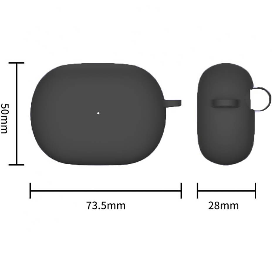 Чохол для навушників BECOVER Silicon для Xiaomi Redmi Buds 4 Pro Dark Green (708611) Тип чохол для навушників