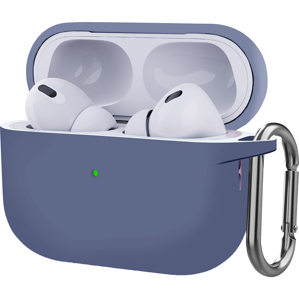 Чохол для навушників ARMORSTANDART Hang Case для Apple AirPods Pro 2 Lavender Grey (ARM73672) Чохол для навушників ARMORSTANDART Hang Case для Apple AirPods Pro 2 Lavender Grey (ARM73672)