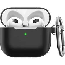 Чехол для наушников KEYBUDZ Elevate Series Keychain для Apple AirPods 3 Black (AP3_S5_BLK) (1264413)