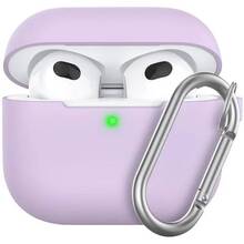 Чехол для наушников KEYBUDZ Elevate Series Keychain для Apple AirPods 3 Lavender (AP3_S5_LVD) (1264416)