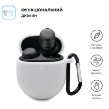 Чохол для навушників ARMORSTANDART Silicone Case для Pixel Buds Pro White (ARM75406)