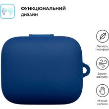 Чехол для наушников ARMORSTANDART Hang Case для OPPO Enco X3i Dark Blue (ARM80043)