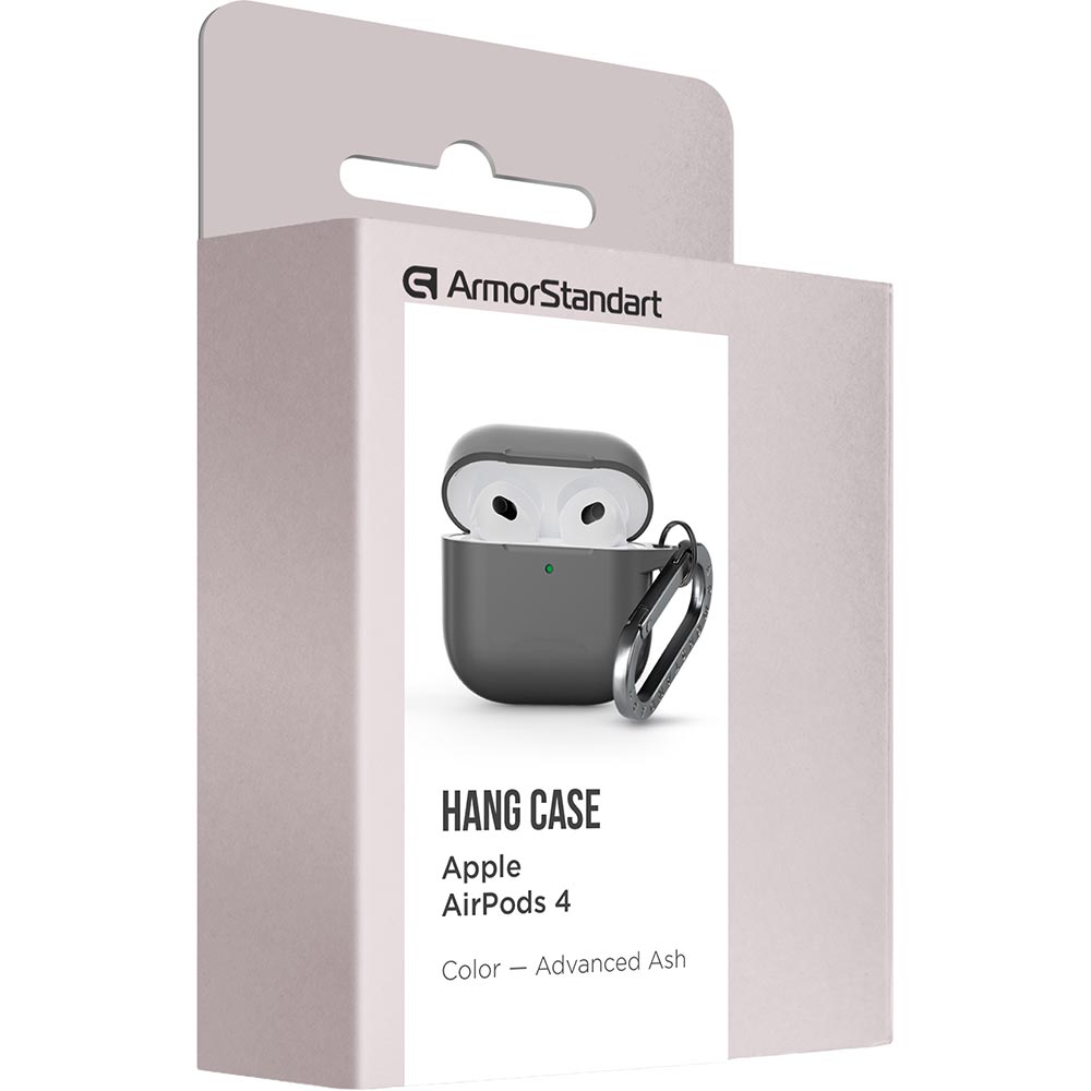 Заказать Чехол ARMORSTANDART Hang Case для Apple AirPods 4 Advanced Ash (ARM81278)