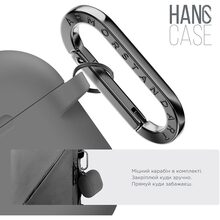 Чехол ARMORSTANDART Hang Case для Apple AirPods 4 Advanced Ash (ARM81278)