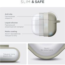 Чохол ARMORSTANDART Hang Case для Apple AirPods 4 Antique White (ARM81279)