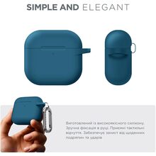 Чохол ARMORSTANDART Hang Case для Apple AirPods 4 Lake Blue (ARM81281)