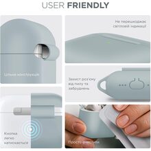 Чехол ARMORSTANDART Hang Case для Apple AirPods 4 Luminous (ARM81285)