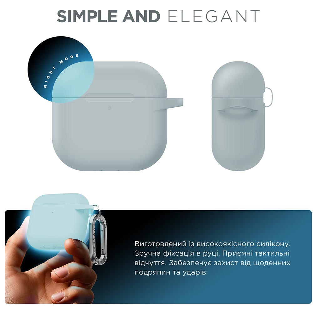 Чехол ARMORSTANDART Hang Case для Apple AirPods 4 Luminous (ARM81285) Совместимость по модели Apple AirPods 4