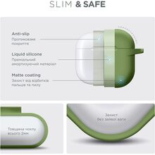 Чохол ARMORSTANDART Hang Case для Apple AirPods 4 Matcha Green (ARM81286)