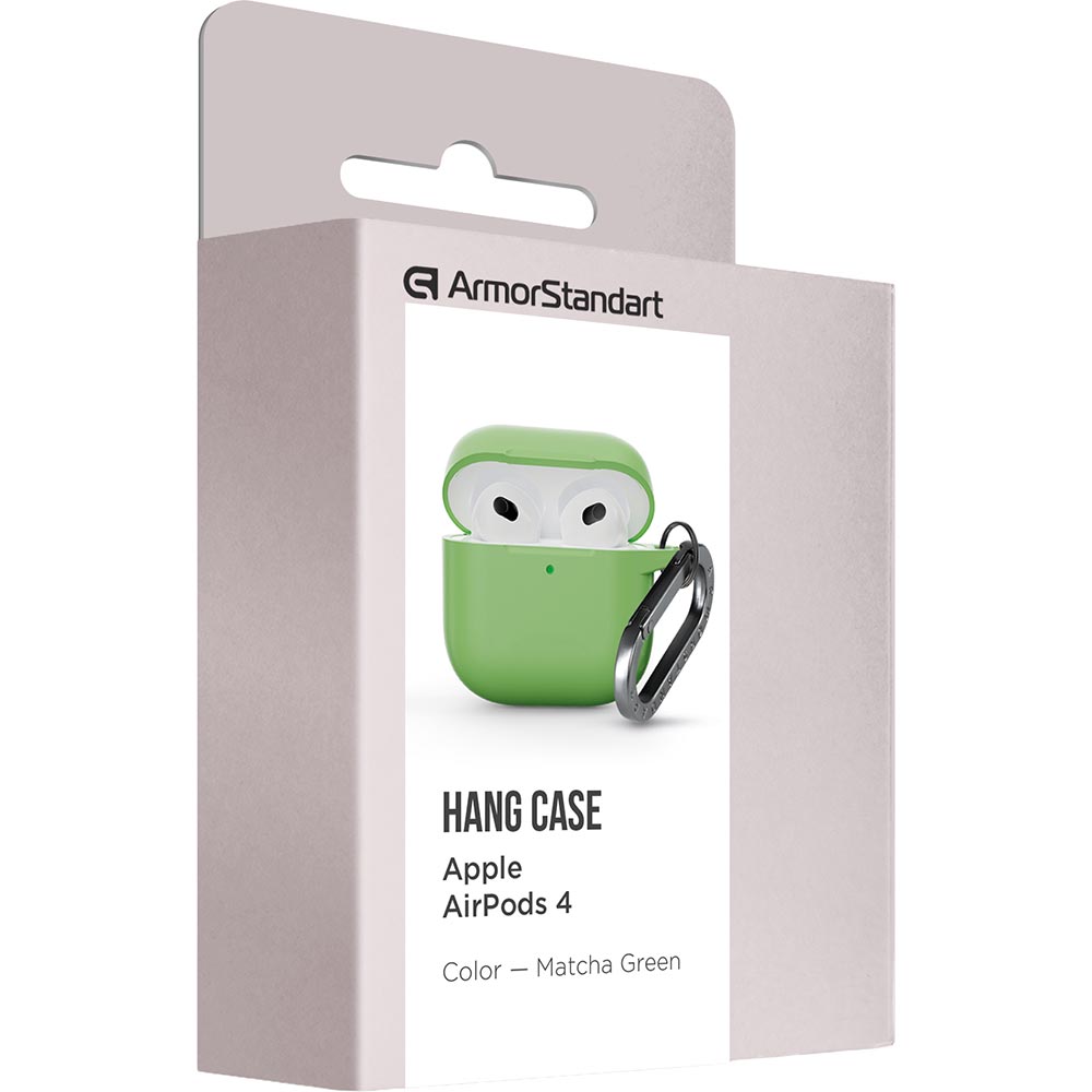 Замовити Чохол ARMORSTANDART Hang Case для Apple AirPods 4 Matcha Green (ARM81286)