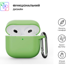 Чехол ARMORSTANDART Hang Case для Apple AirPods 4 Matcha Green (ARM81286)