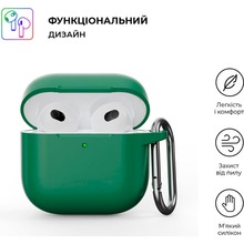 Чохол ARMORSTANDART Hang Case для Apple AirPods 4 Needle Green (ARM81289)