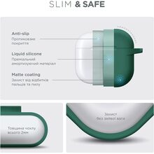 Чохол ARMORSTANDART Hang Case для Apple AirPods 4 Needle Green (ARM81289)