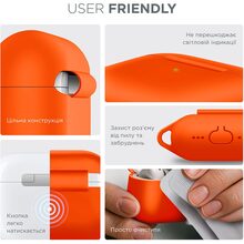 Чехол ARMORSTANDART Hang Case для Apple AirPods 4 Orange (ARM81288)