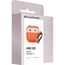 Чехол ARMORSTANDART Hang Case для Apple AirPods 4 Orange (ARM81288)