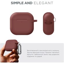 Чехол ARMORSTANDART Hang Case для Apple AirPods 4 Scarlet (ARM81294)
