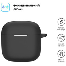 Чехол для наушников ARMORSTANDART для Huawei FreeBuds SE 2 Black (ARM79931)