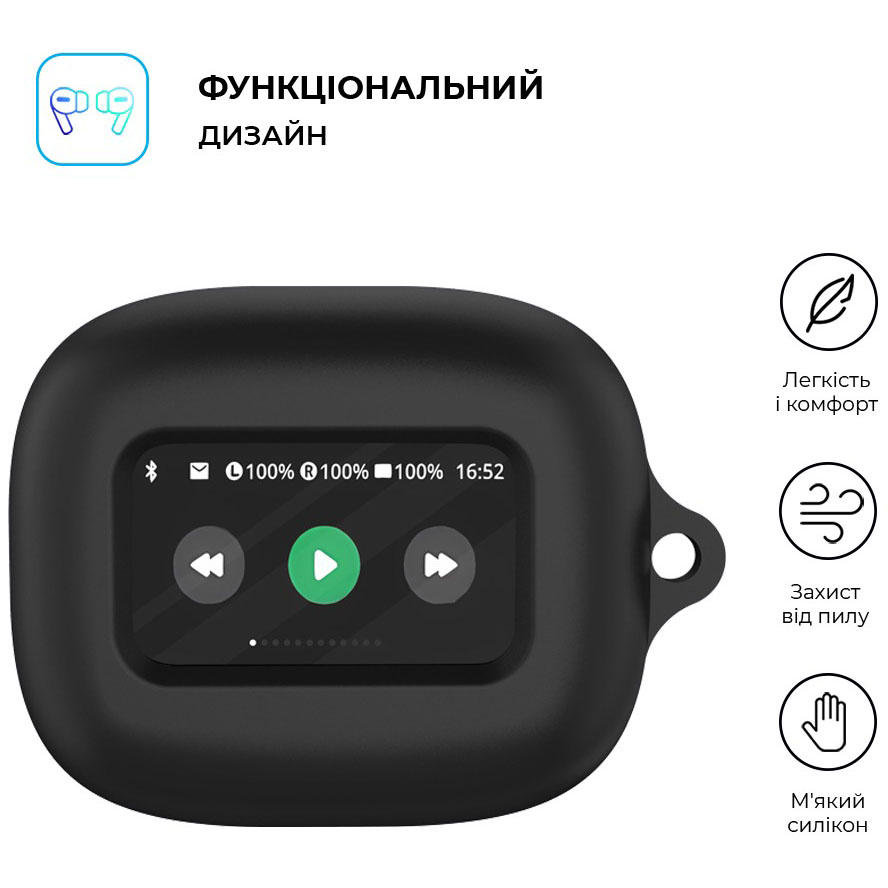 Чохол для навушників ARMORSTANDART для JBL Live Flex 3/Live Beam 3 Black (ARM79923) Сумісність за моделлю JBL Live Flex 3