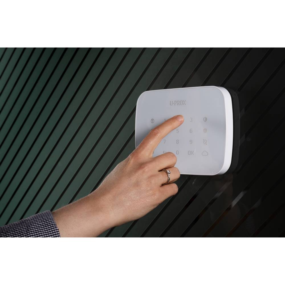 В Фокстрот Клавиатура U-PROX Keypad G4 White (FP000590-1)