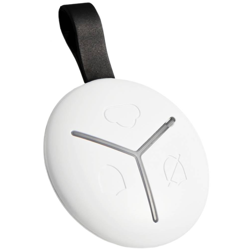 Пульт керування системою U-PROX Keyfob White (FP000600-1) Комплектація U-Prox Keyfob; Батарея CR2032 (передвстановлена); Короткий посібник користувача