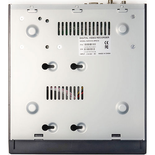 Сетевой видеорегистратор POWERPLANT NVR4104-4PECO Макс. кол-во подключенных к хабу камер 4