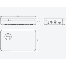 Видеорегистратор TIANDY Spec:I/B/L/S, 5ch, 1HDD (TC-R3105_BLS)