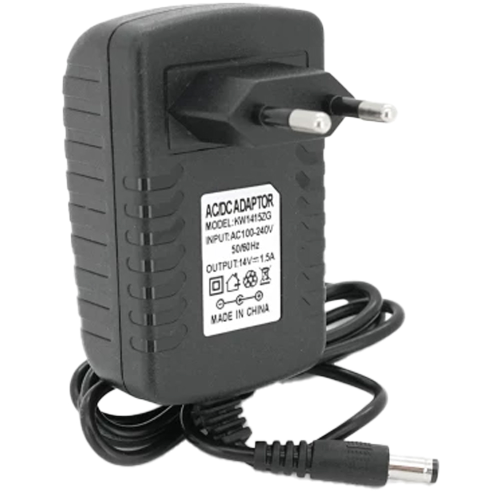 Импульсный адаптер питания VOLTRONIC KW-1415 14V 1.5А 21Вт Black